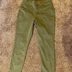 Olive Green Jeggings
